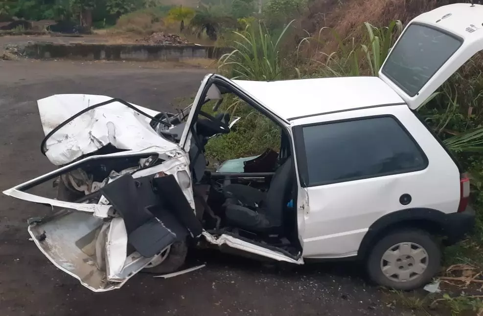 Homem embriagado provoca acidente com óbito na BR-280 e é preso